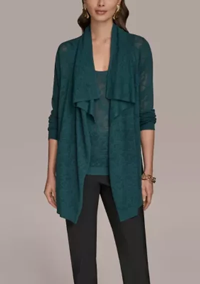Women's Open Front Cardigan