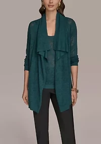 Women's Open Front Cardigan