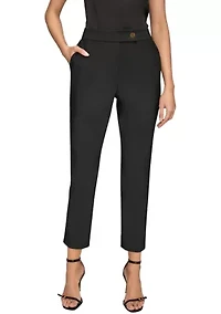 Women's Button Tab Pants