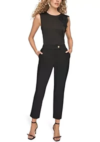 Women's Button Tab Pants