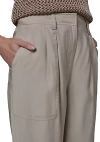 Women's Soft Pleated Trousers