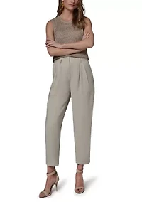 Women's Soft Pleated Trousers