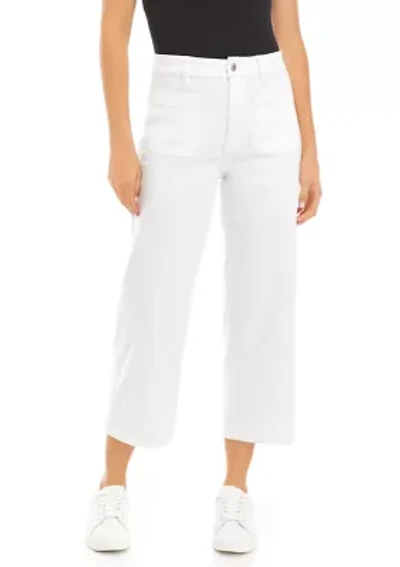 Women's High Rise Wide Leg Denim Jeans