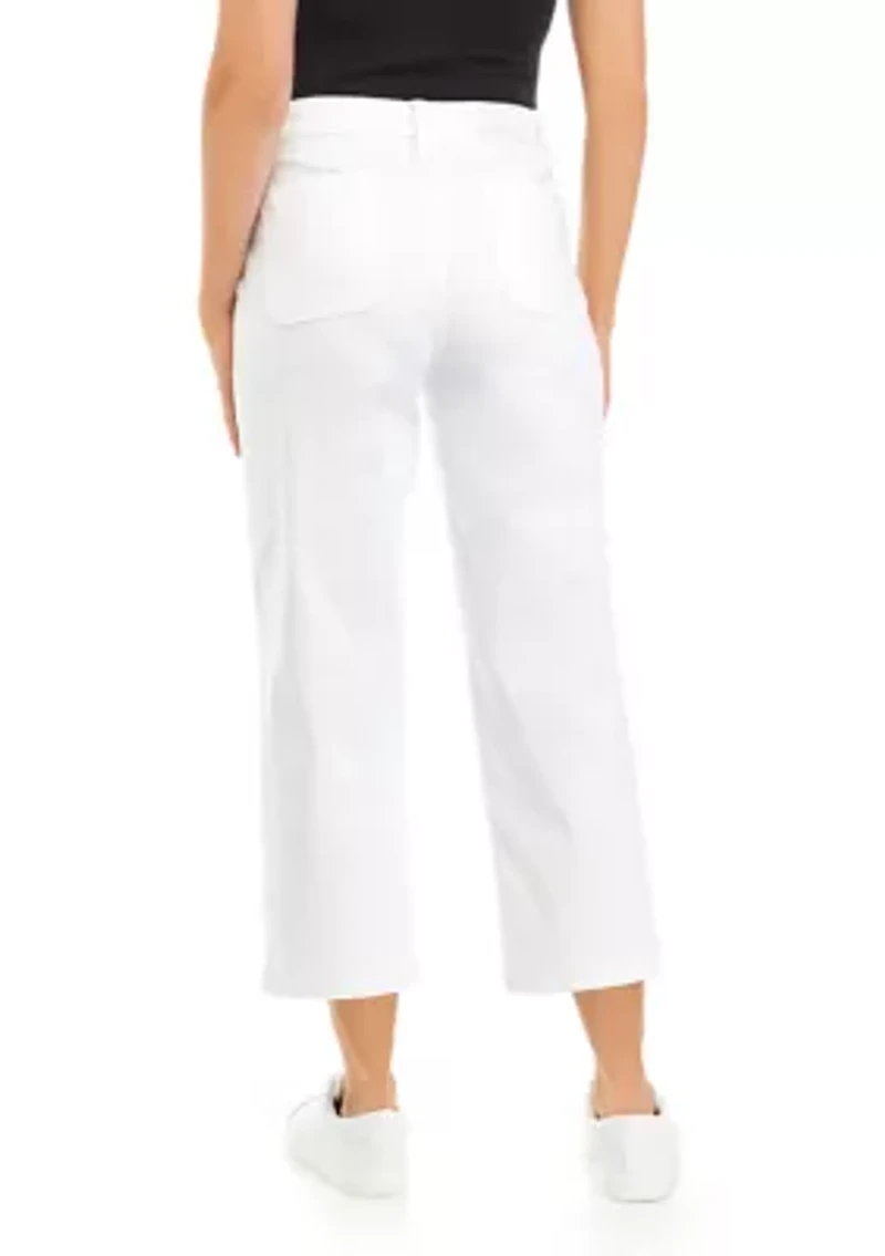 Women's High Rise Wide Leg Denim Jeans
