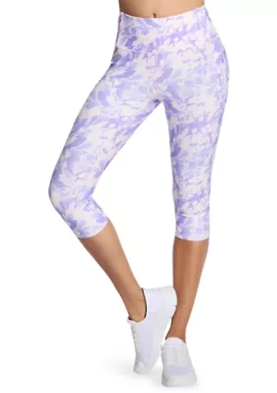 Women's GO FLEX® Printed High Waisted Capri Leggings