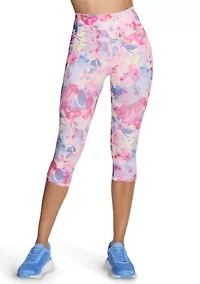 Women's GO FLEX® Printed High Waisted Capri Leggings