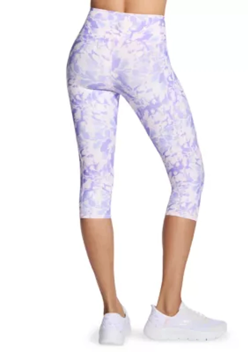 Women's GO FLEX® Printed High Waisted Capri Leggings