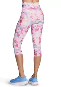 Women's GO FLEX® Printed High Waisted Capri Leggings