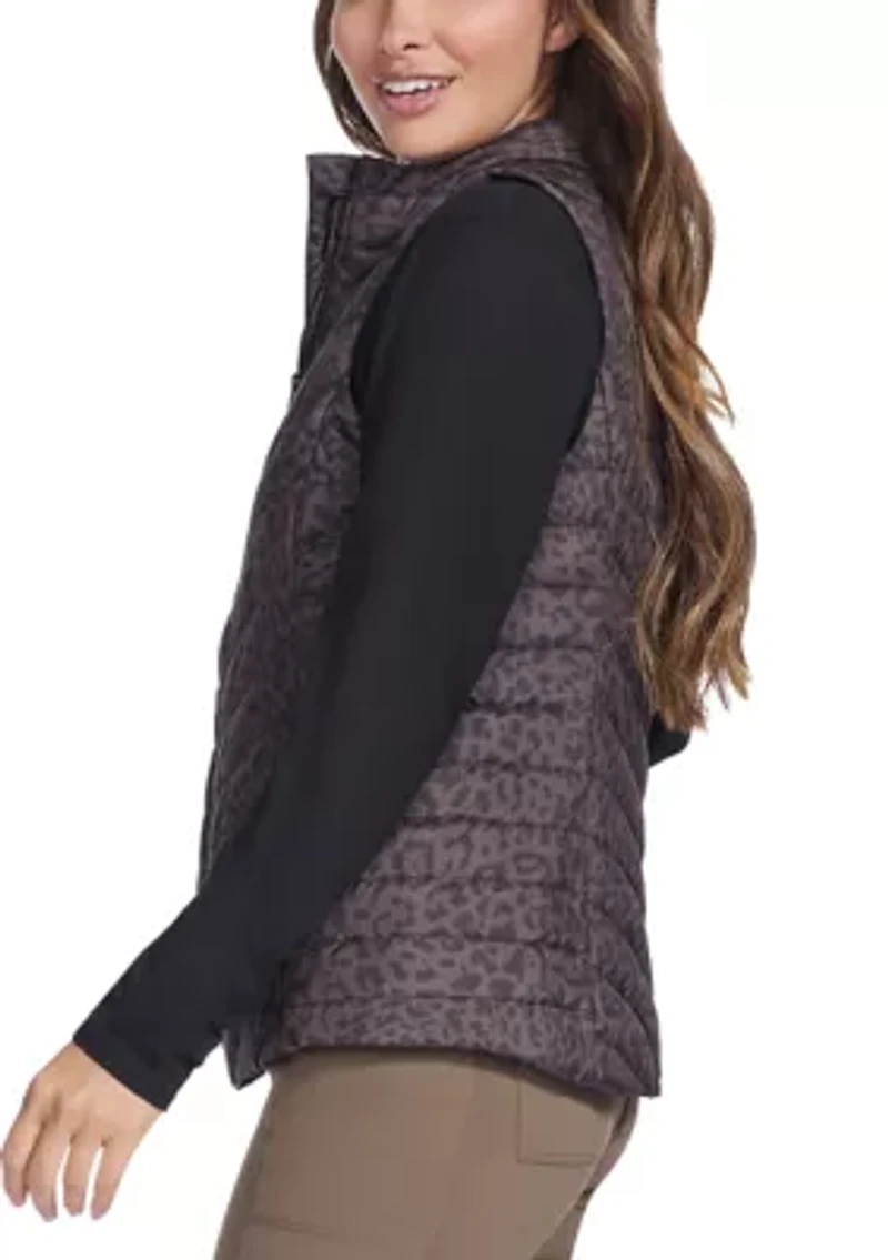 Skechers On-The-GO™ Luxe Vest - Cheetah Print