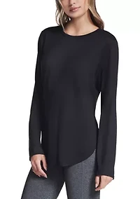 Women's GO DRI® Swift Long Sleeve Crew Neck Tunic Top
