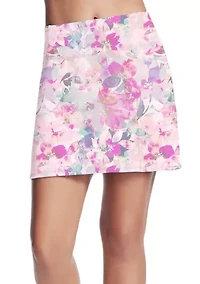 Women's Go Walk Seascape Floral Skort