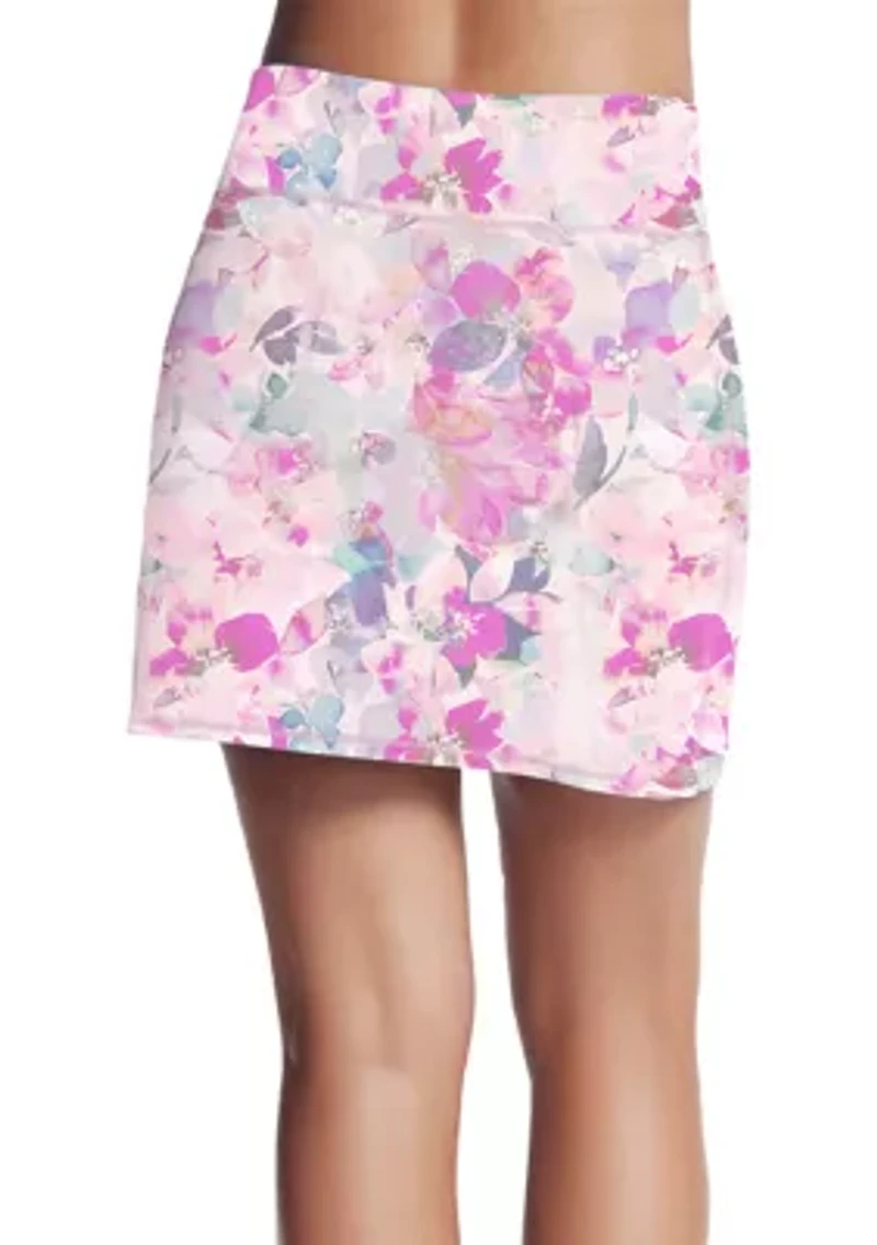 Women's Go Walk Seascape Floral Skort