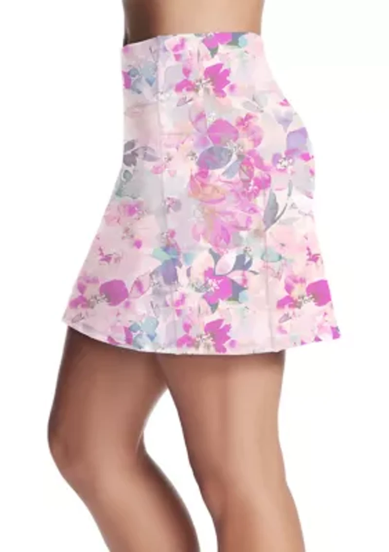 Women's Go Walk Seascape Floral Skort