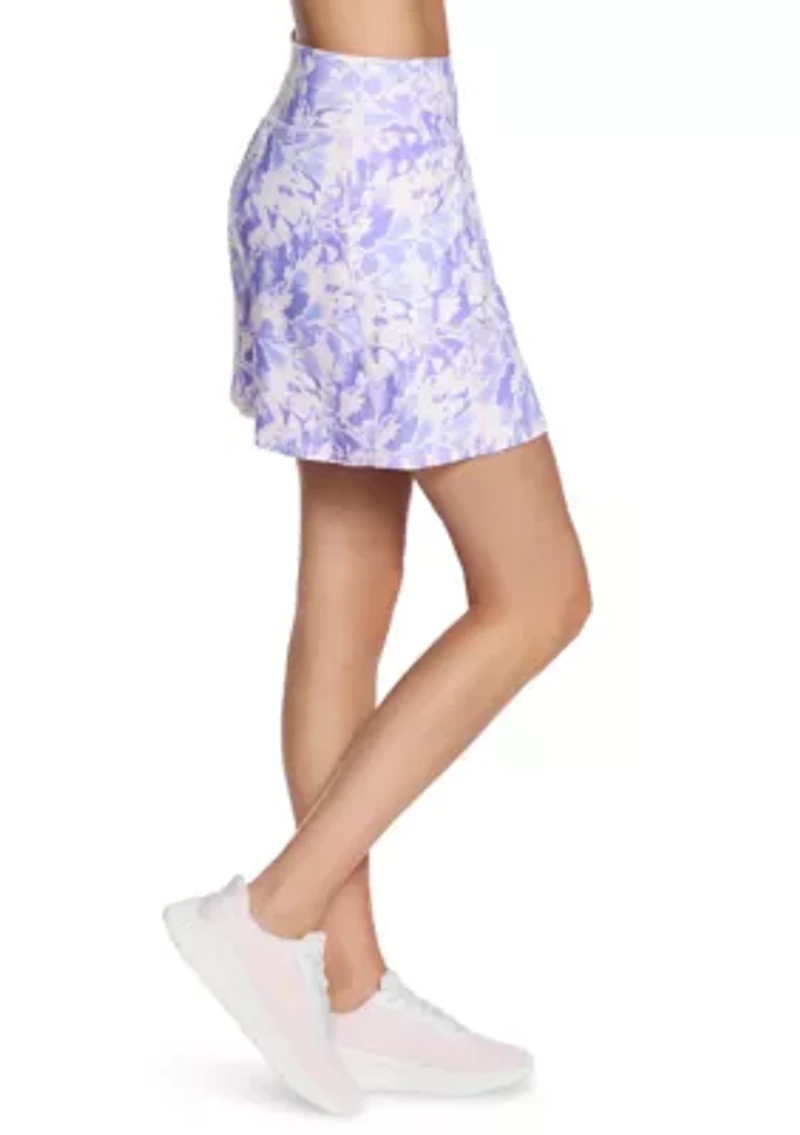 Women's Printed Slip Skort