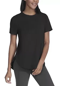 Women's Go Walk®  Luxe Rib Tunic Tee