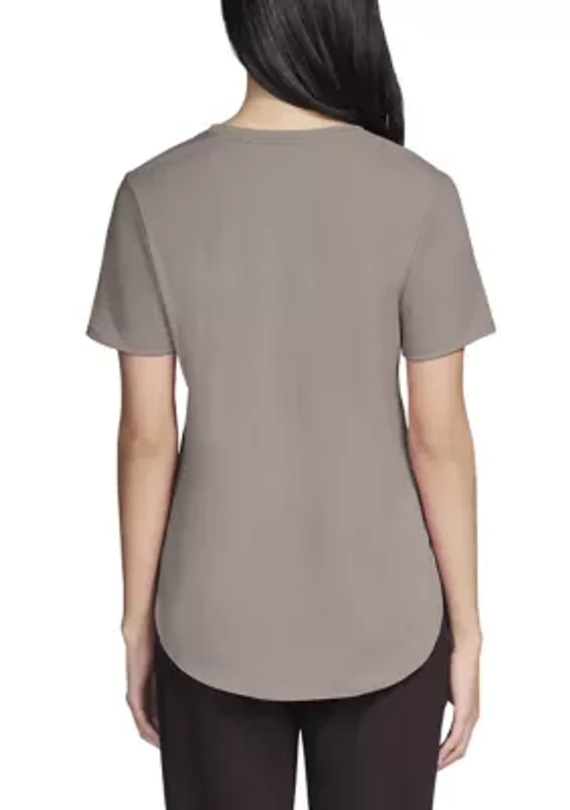 Women's Go Walk®  Luxe Rib Tunic Tee