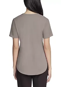 Women's Go Walk®  Luxe Rib Tunic Tee