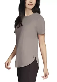 Women's Go Walk®  Luxe Rib Tunic Tee