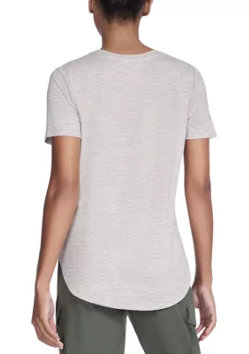 GoDri Swift Stripe Tunic Tee