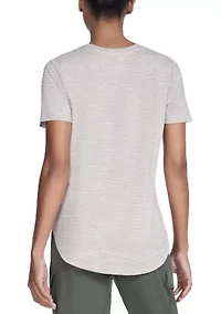 GoDri Swift Stripe Tunic Tee