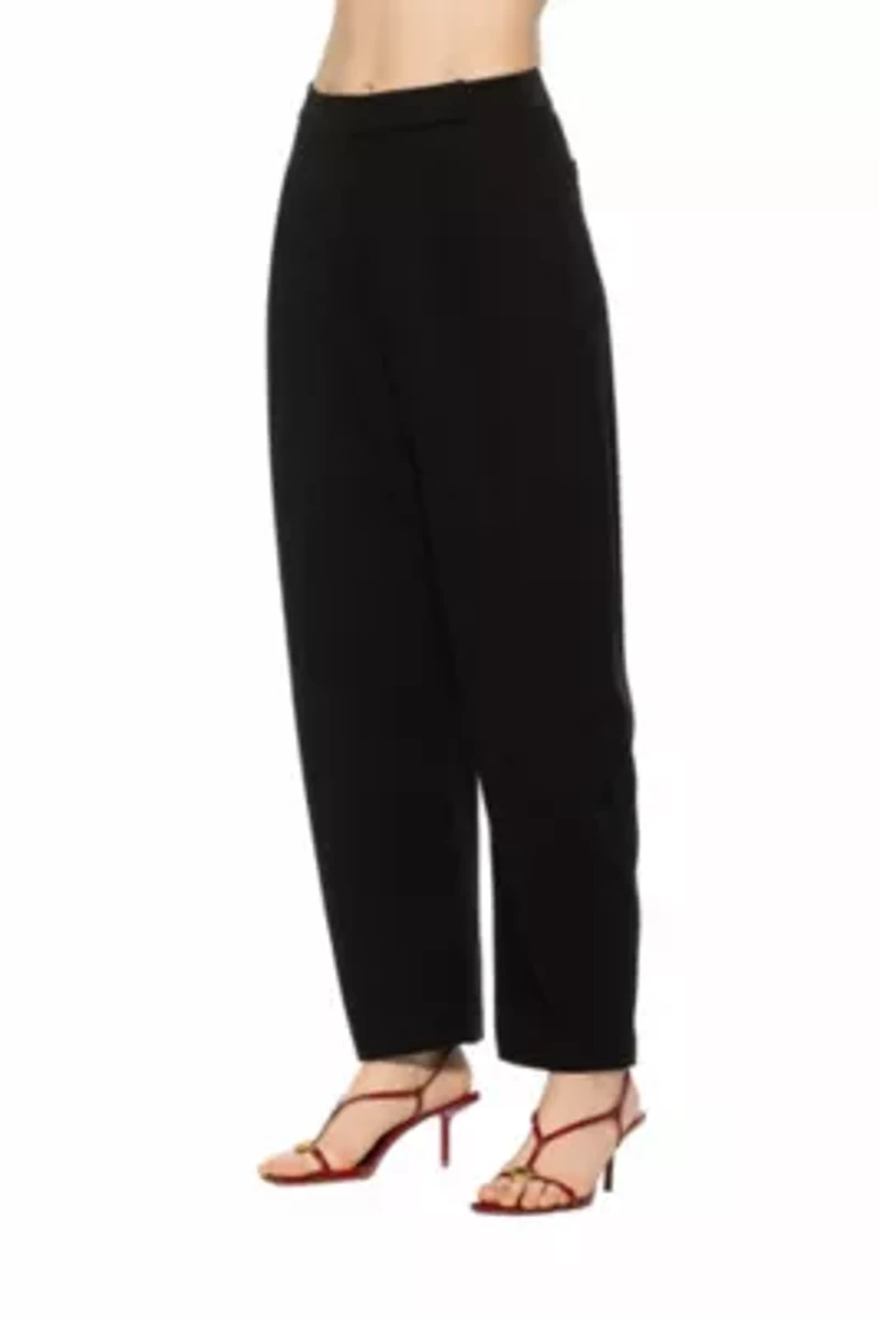 Solene Barrel Pants With Waistband