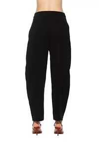 Solene Barrel Pants With Waistband