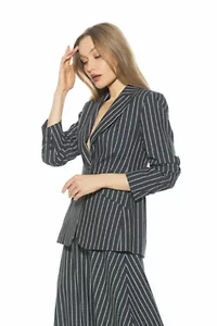 Tau Striped Blazer