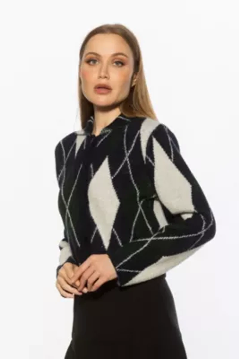 Wayne Knit Collared Long Sleeve Cardigan
