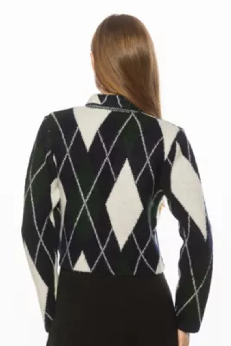 Wayne Knit Collared Long Sleeve Cardigan