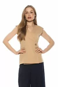 Pia Sleeveless Vest Jacket