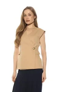 Pia Sleeveless Vest Jacket