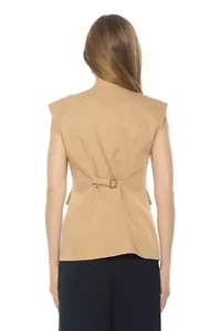 Pia Sleeveless Vest Jacket