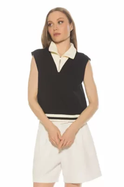 Denise Collared Vest Top