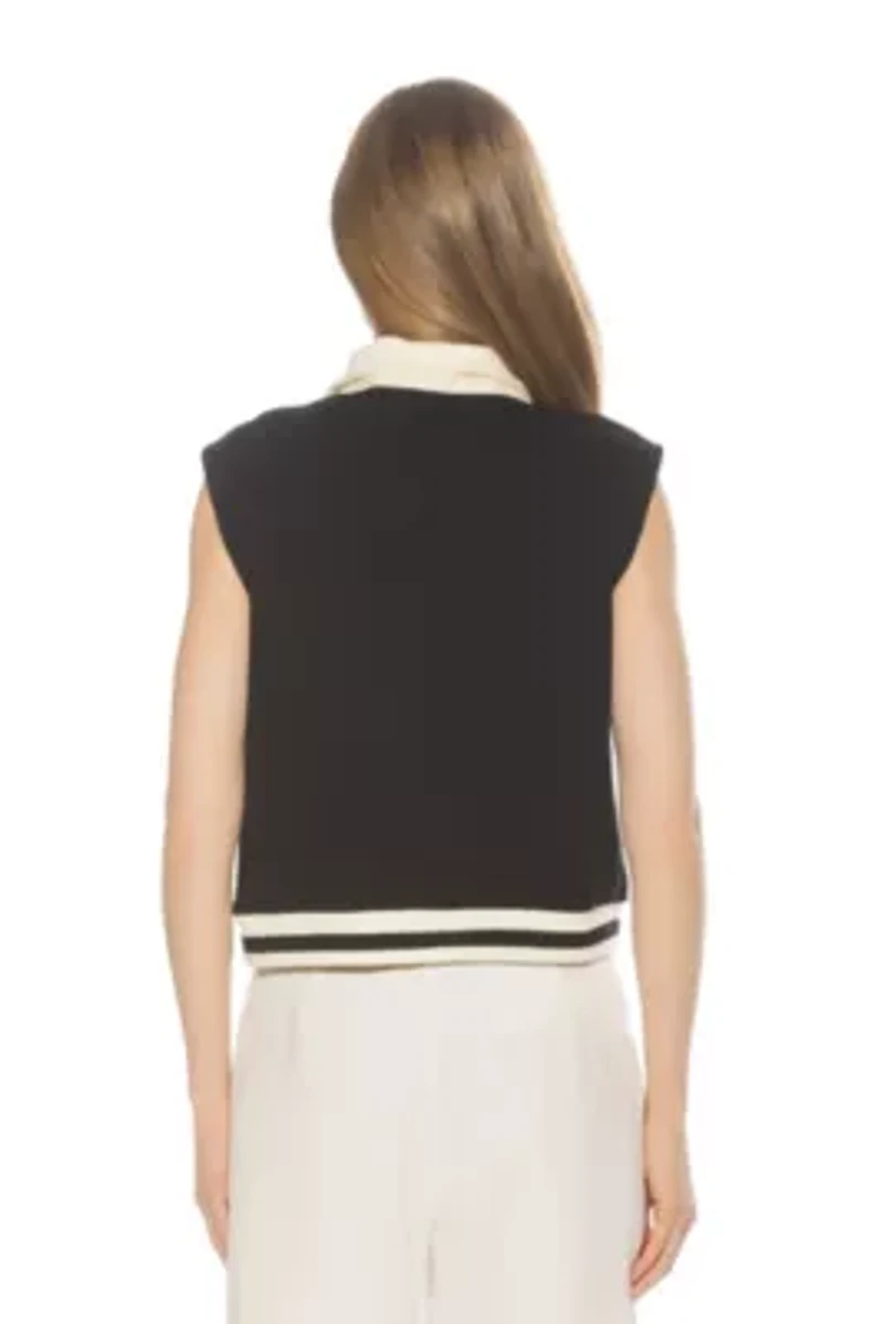 Denise Collared Vest Top