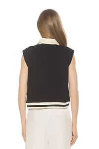 Denise Collared Vest Top