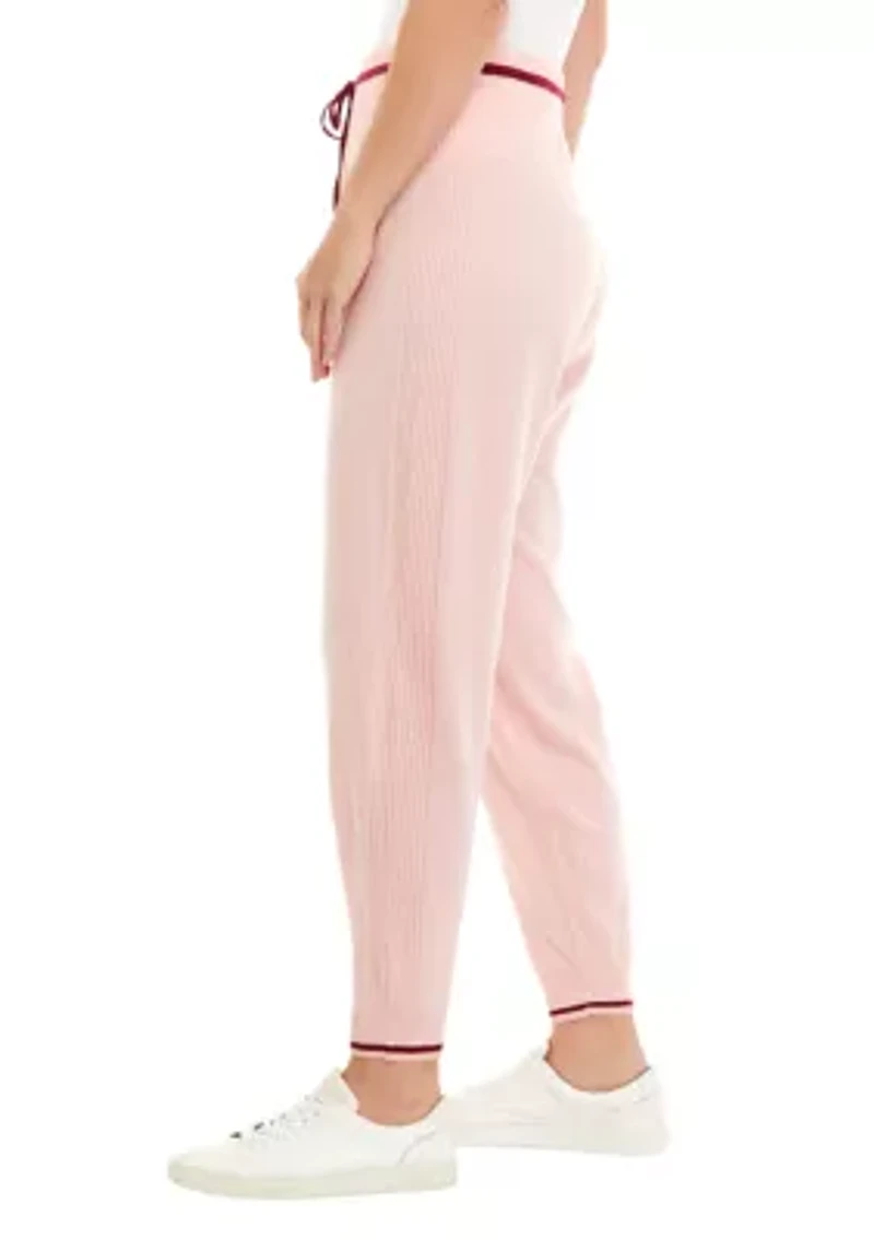 Women's Ribbed Joggers