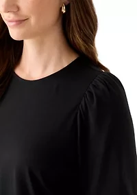 Women's 3/4 Puff Sleeve Top