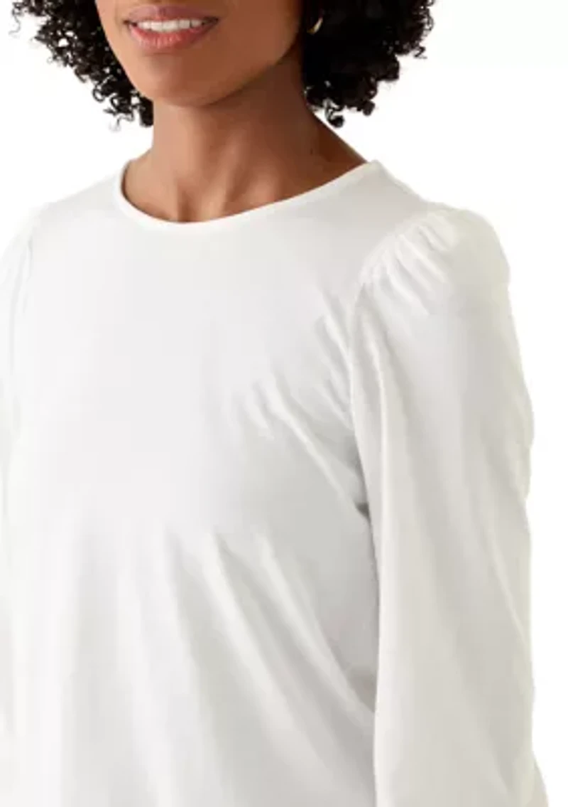 Women's 3/4 Puff Sleeve Top