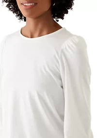 Women's 3/4 Puff Sleeve Top