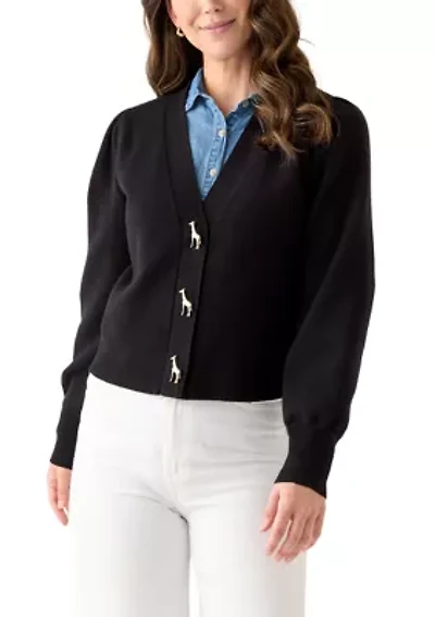 Women's V-Neck Cardigan