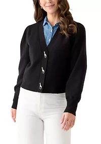 Women's V-Neck Cardigan
