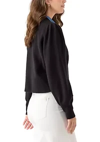 Women's V-Neck Cardigan