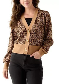 Women's Animal Print Cardigan