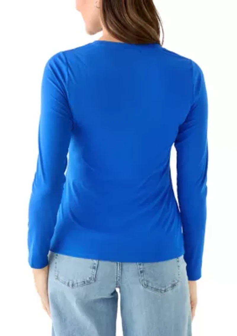 Women's Long Sleeve Crew Neck T-Shirt