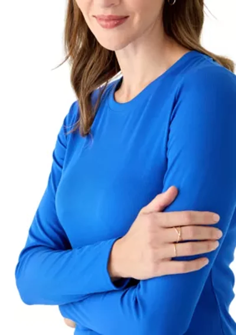 Women's Long Sleeve Crew Neck T-Shirt