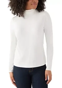 Women's Knit Turtleneck Top