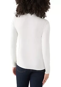 Women's Knit Turtleneck Top