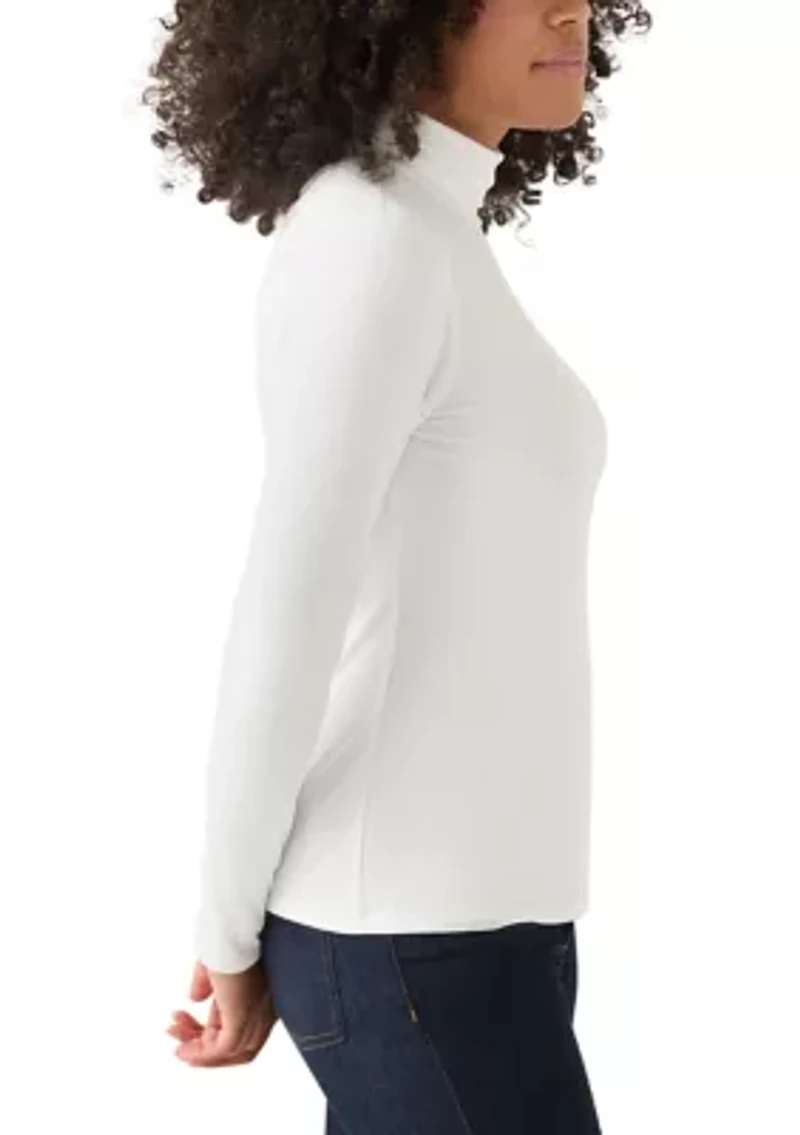 Women's Knit Turtleneck Top