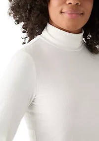 Women's Knit Turtleneck Top