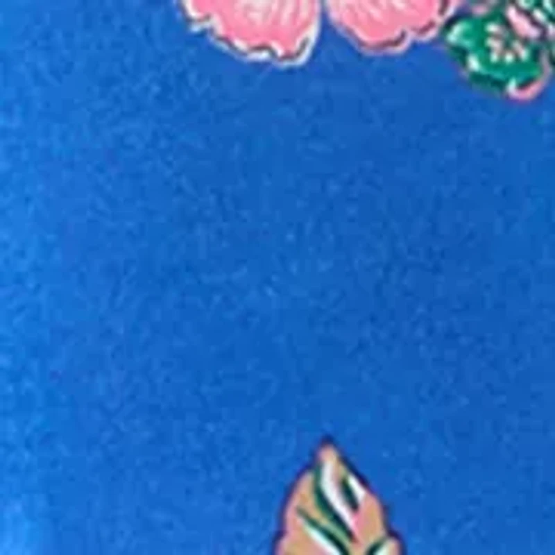 Women's Long Sleeve Pleated Shoulder Print T-Shirt